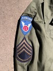 Korean War Us Army 11th   187th Airborne M-1950 Field Jacket  ff530