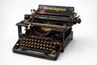 Antique Remington Standard Manual Typewriter Early 1900s Industrial Decor