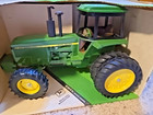 Vintage New Box Ertl 1 16 John Deere 4850 Mfwd Row Crop Green Metal Toy Tractor