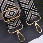 Adjustable Wide Shoulder Strap For Women  Nylon Replacement Bag Strap With Hardw