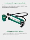 Hydraulic Knockout Punch Electrical Conduit Hole Cutter Set Ko Tool Kit 1 2 To 4