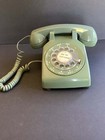 Vintage Western Electric Model 500 Rotary Phone Bell System Design Avacado 