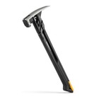 Toughbuilt Shockstop Steel Rip Hammer 20oz Milled Straight Claw Large Magnetic