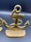 Brass Anchor Book Ends  read 