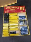 Sheaffer s Leads Erasers Countertop Display With Eraser And Lead Rare 