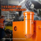 1 6hp Dust Collector Media Reclaimer For Sandblaster Cabinets