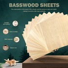 24 Pack Basswood Sheets 12 X 12 X 1 8 Inch 3mm