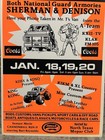6th Annual Autorama National Guard Armories Sherman   Denison 1980s Poster