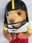 Super Cute  Vintage Pittsburgh Steelers Teddy Bear Christmas Stocking