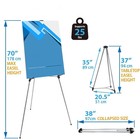 Lightweight Aluminum Telescopic Display Easel  70 Inches