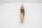 Vintage Native Inuit Sculpture Large Eskimo Canoe Boat Alaskan Carving Alaskan