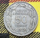 Cameroon 50 Francs 1960 Km13 Xf Copper-nickel 30mm  Independence Commemorative