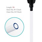 5ft Aquarium Siphon Vacuum Cleaner For Fish Tank Cleaning Gravel   Sand