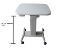 Optical Motorized Power Table Ophthalmic Adjustable Instrument Table 23  X 18 