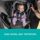 Evenflo Revolve360 Extend Convertible Car Seat Rowe Pink Degree Rotation Booster