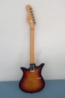 Vintage 1960s Teisco Guitar Tulip Model E-110 2 Pu Clean Rare Sunburst
