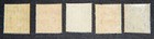 Gb Kgvi 1937 Inverted Watermark Set Of 5   Unmounted Mint Mnh X3   Hinged Mh X2