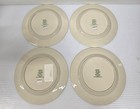 Lenox Winter Greetings Dessert Plate Set 4 Holiday 8   Dessert Plates Vintage 