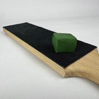 Leather Sharpening Strop     Oak Wood  One-sided Strop For Knives   Carving Tools 