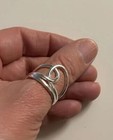 925 Sterling Silver Handmade Bohemian Birthday Thumb Women Ring All Size Mb15