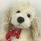 Vintage 24k Polar Puff Huggapuffs Mike Plush Shaggy Dog White 16  Stuffed Animal