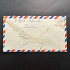 Vintage Israel Airmail Cover To Canada Menorah 400 Stamp Par Avion Envelope