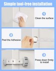 Fridge Locks refrigerator Door Lock child Proof Safety Cabinet Lock Strong 3m