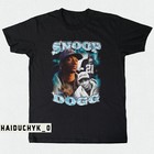Snoop Dogg Rap Hip Hop Unisex Black T-shirt S-5xl