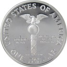 Congress Bicentennial Commemorative Dollar 1989 S Proof Silver  1 Coin