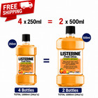 4 Pack 250ml Listerine Ultraclean Fresh Citrus Mouthwash