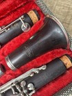 Antique  Vintage Noblet Paris Wood Clarinet France With Original Case