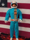 Evel Knievel Vintage Blue Figure With Correct Belt 