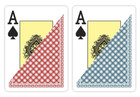 2 Decks Of Waterproof Plastic Playing Cards  Poker Wide Size Large  jumbo  Index