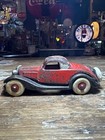 Vintage 1930   s Cast Iron Hubley Terraplane 3 Window Coupe   Rare Variant  