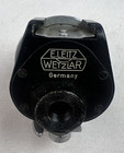 Vtg E leitz Wetzlar Black Universal View Finder Fit Rangefinder For Leica Camera