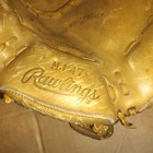 Vtg Rawlings Baseball Glove-johnny Bench Right Catcher Professional Model Mj 47 