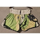 Yokkao Green Yellow Clown Muay Thai Shorts Men s Size Xl White