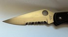 Spyderco Endura 3 C10psbk Vg-10 Black Frn Comboedge Knife Seki Japan Vintage