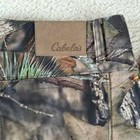 Cabela s Mossy Oak Camouflage Hunting Cargo Pants Men s 38 Regular Polyester