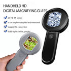 Portable Handheld Mini Pocket 100x Microscope Coin Jeweler Loupelens Illuminated