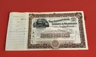 1903 Pittsburgh Lisbon   Western Rr Stock  13  Ohio Pennsylvania Coal Rail Scrip