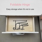 6pcs 3 Size Black Iron Plate Stands Mini Easel  Frame  Picture Book Display