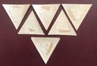 Latvia 1931 Airmail Aviation Airplanes Overprint Michel  190-192 A b Cv 100   