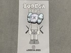 Bodega Bros Companion Head Gray Silver Hat Pin Limited Edition Glitter