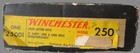 Vintage Original Winchester Lever Action 250 Rifle 22 Short Long Empty Box