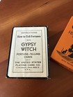 Vintage Gypsy Witch Fortune Telling Playing Cards With Box   Instructions
