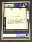 Brian Billick 2004 Playoff Contenders Rookie Ticket Auto-  197-  585- Blue Ink