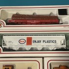 Vintage Bachmann Ho Scale Train And Box Cars   Lot Of 10
