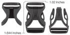 10 - 3 4 Inch Ykk Sharpn  Loc    Side Release Plastic Buckle