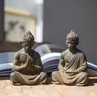 Vintage Antique Carving Sun Wukong Statue Desktop Decoration Home Decor